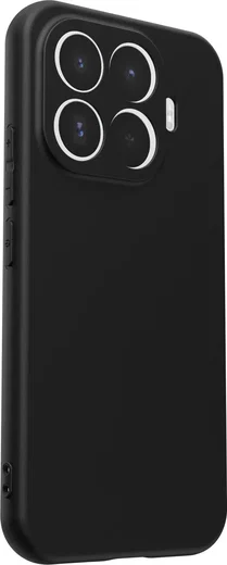 Xiaomi 17T Hoesje Dun TPU Back Cover Matte Zwart afbeelding 11