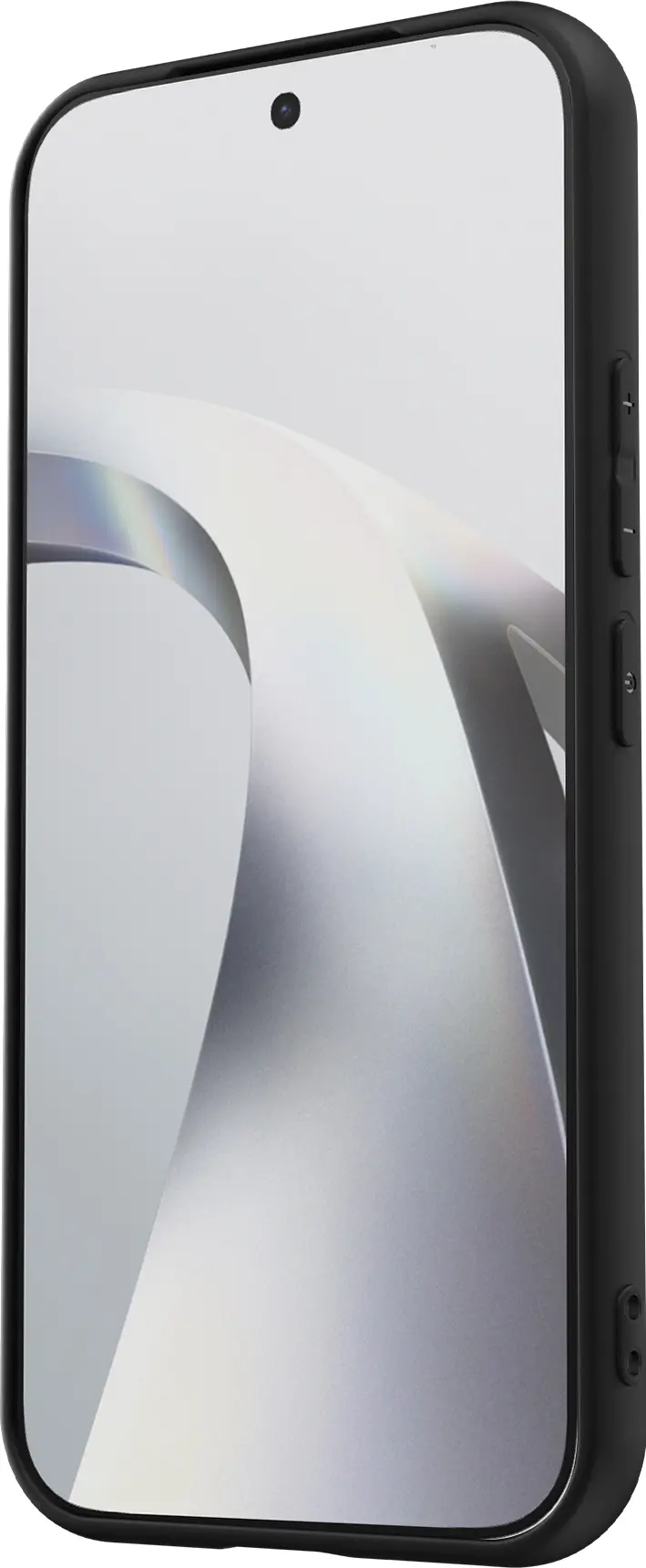 Xiaomi 17T Hoesje Dun TPU Back Cover Matte Zwart afbeelding 12