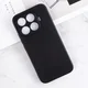 Xiaomi 17T Hoesje Dun TPU Back Cover Matte Zwart afbeelding 6