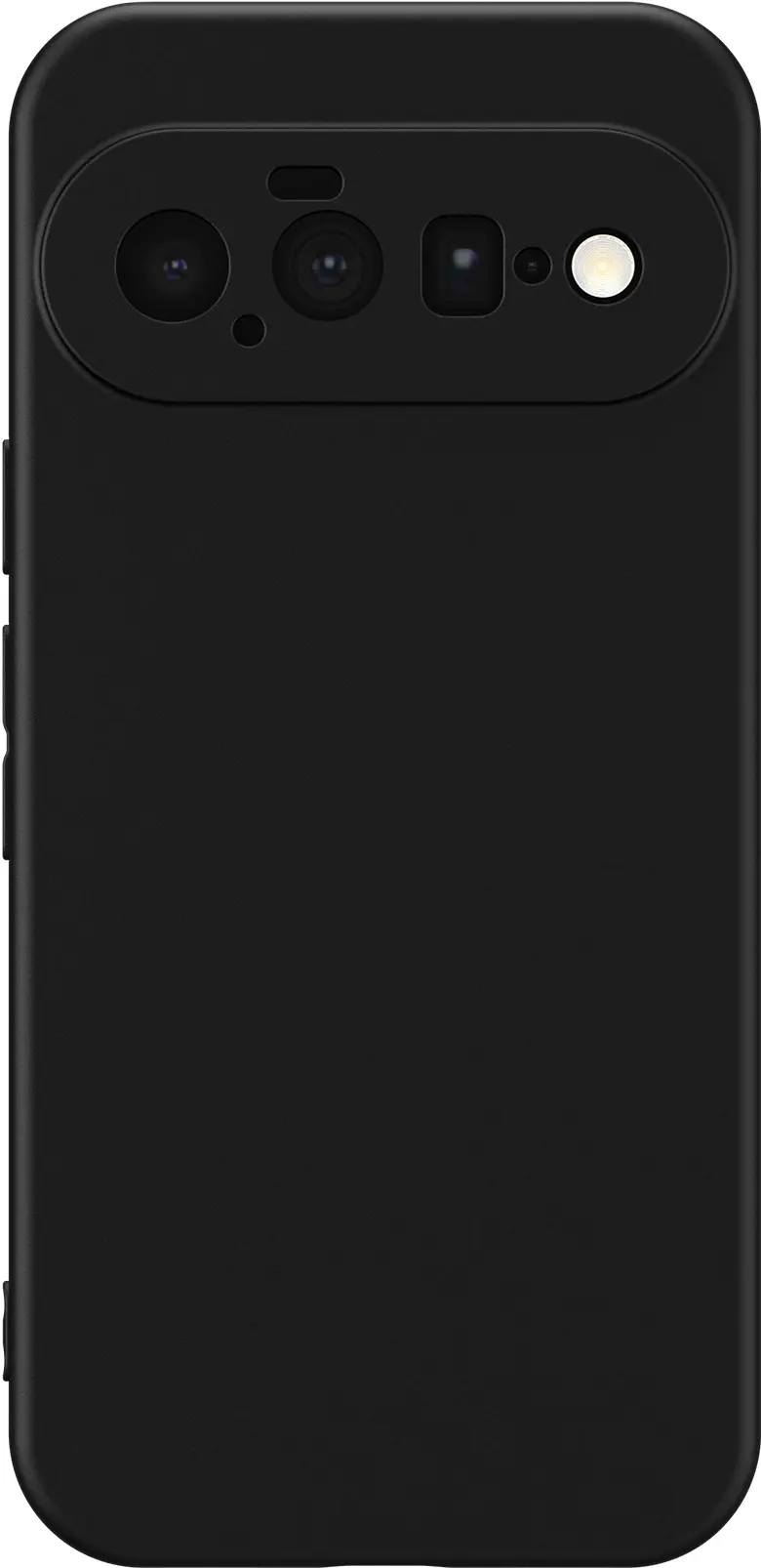 Google Pixel 11 (Pro) Hoesje Dun TPU Back Cover Matte Zwart afbeelding 6