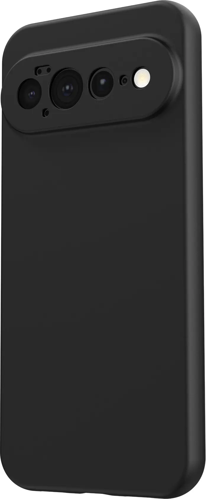 Google Pixel 11 Pro XL Hoesje Dun TPU Back Cover Matte Zwart afbeelding 4