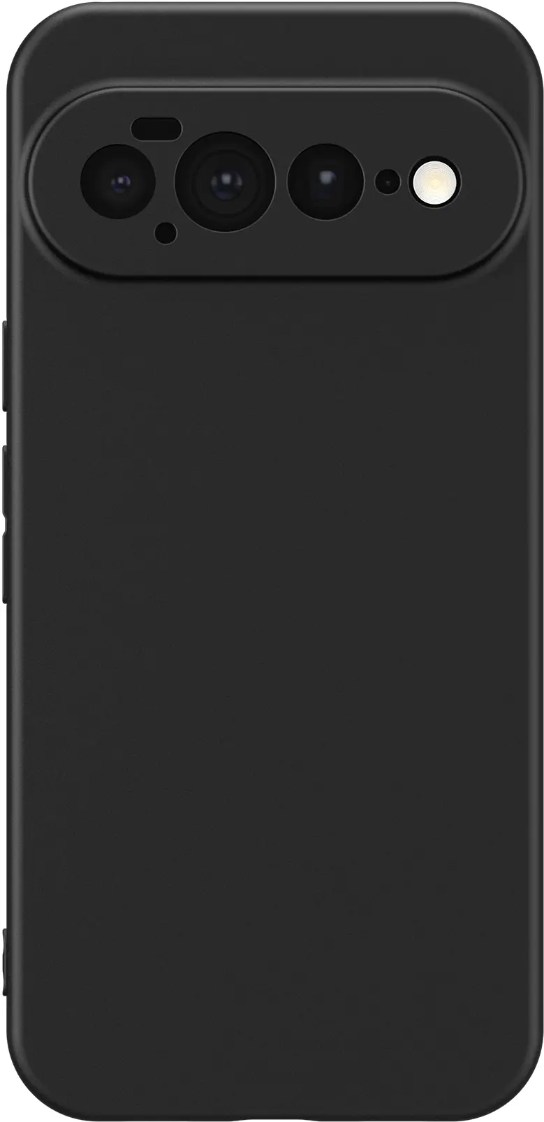 Google Pixel 11 Pro XL Hoesje Dun TPU Back Cover Matte Zwart afbeelding 5