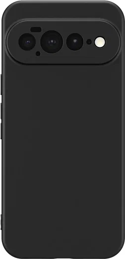 Google Pixel 11 Pro XL Hoesje Dun TPU Back Cover Matte Zwart afbeelding 5