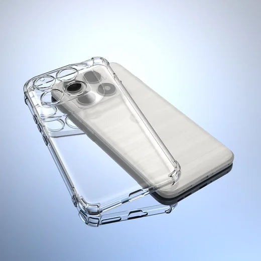 Motorola Edge 70 Pro Hoesje Schokbestendig en Dun TPU Back Cover Transparant afbeelding 9