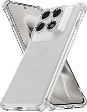 Motorola Edge 70 Pro Hoesje Schokbestendig en Dun TPU Back Cover Transparant