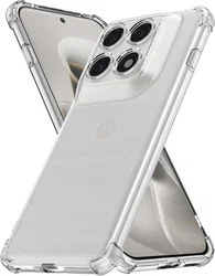 Motorola Edge 70 Pro Hoesje Schokbestendig en Dun TPU Back Cover Transparant afbeelding