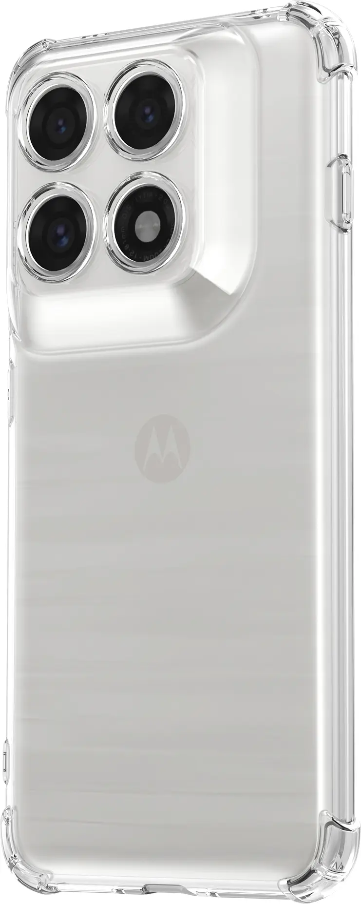Motorola Edge 70 Pro Hoesje Schokbestendig en Dun TPU Back Cover Transparant afbeelding 5