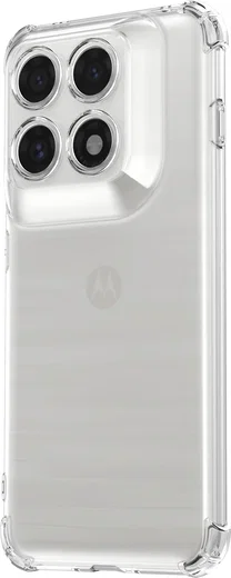 Motorola Edge 70 Pro Hoesje Schokbestendig en Dun TPU Back Cover Transparant afbeelding 5
