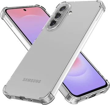 Samsung Galaxy A27 Hoesje Schokbestendig en Dun TPU Back Cover Transparant