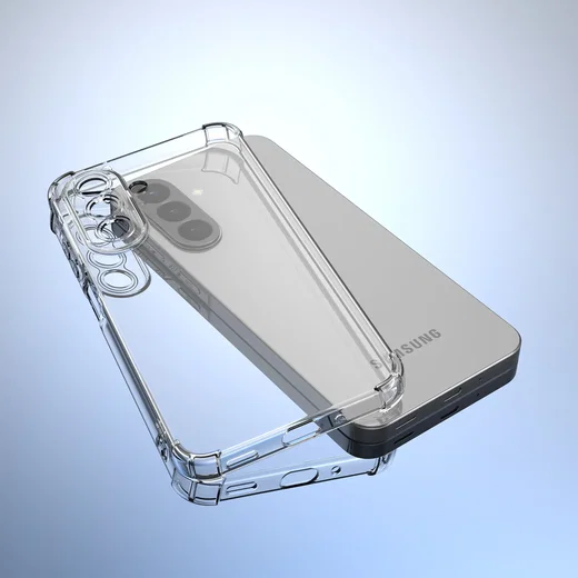 Samsung Galaxy A27 Hoesje Schokbestendig en Dun TPU Back Cover Transparant afbeelding 10