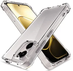 OnePlus Nord CE 6 Hoesje Schokbestendig en Dun TPU Back Cover Transparant afbeelding