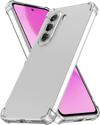 OnePlus Nord CE 6 Lite Hoesje Schokbestendig en Dun TPU Back Cover Transparant afbeelding