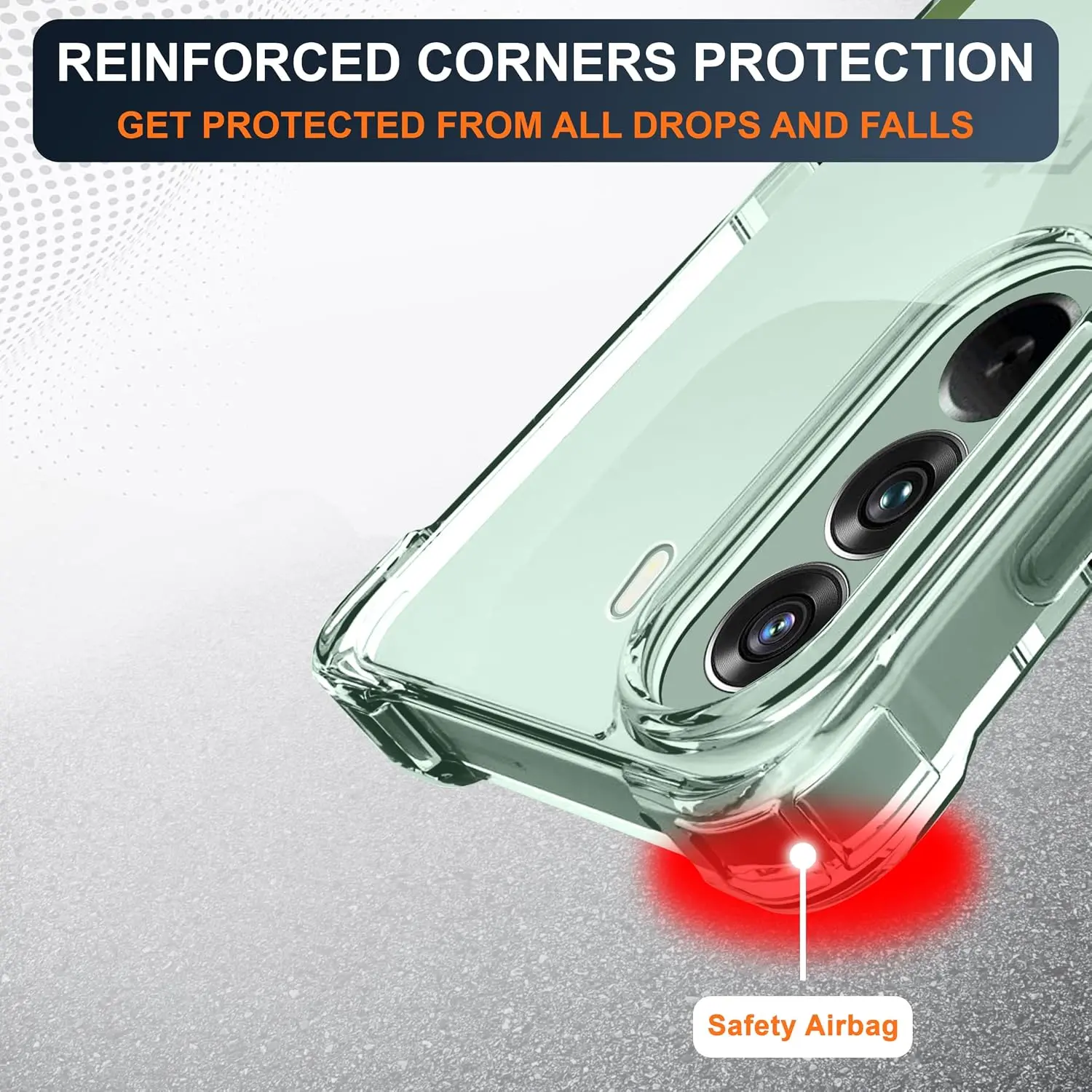 OnePlus Nord CE 6 Lite Hoesje Schokbestendig en Dun TPU Back Cover Transparant afbeelding 2