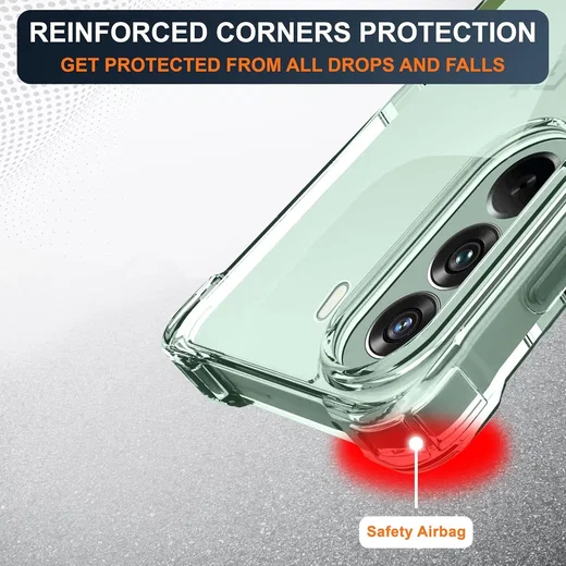 OnePlus Nord CE 6 Lite Hoesje Schokbestendig en Dun TPU Back Cover Transparant afbeelding 2