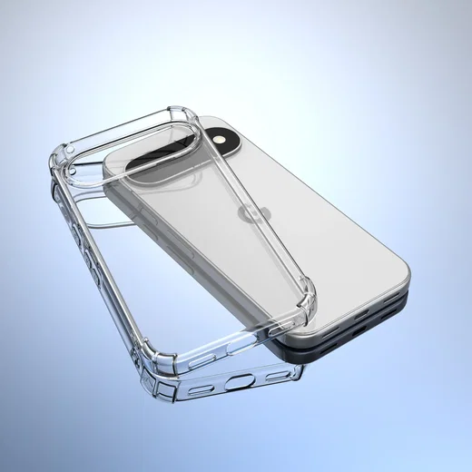 Google Pixel 11 Hoesje Schokbestendig en Dun TPU Back Cover Transparant afbeelding 9