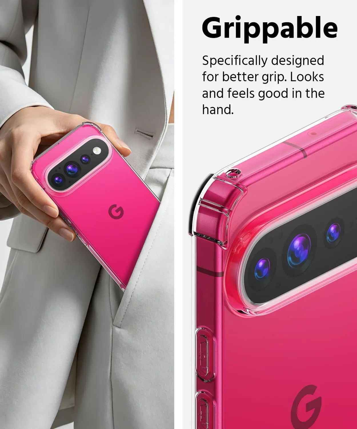 Google Pixel 11 Hoesje Schokbestendig en Dun TPU Back Cover Transparant afbeelding 6