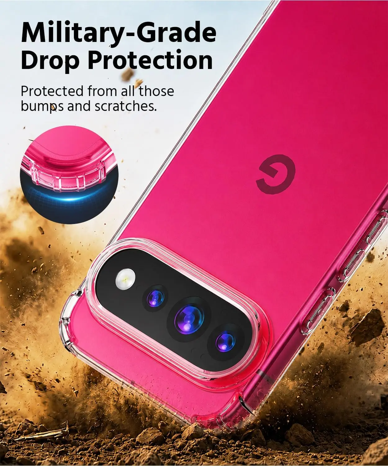 Google Pixel 11 Hoesje Schokbestendig en Dun TPU Back Cover Transparant afbeelding 7