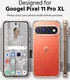 Google Pixel 11 Pro XL Hoesje Schokbestendig en Dun TPU Back Cover Transparant afbeelding 2