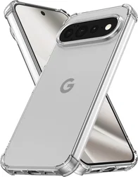 Google Pixel 11 Pro XL Hoesje Schokbestendig en Dun TPU Back Cover Transparant afbeelding