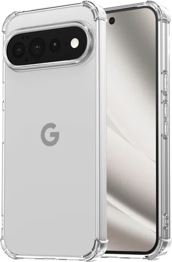 Google Pixel 11 Pro XL Hoesje Schokbestendig en Dun TPU Back Cover Transparant afbeelding 2