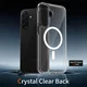 Samsung Galaxy A27 Hoesje Hard Back Cover met MagSafe Transparant afbeelding 5