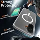 Samsung Galaxy A27 Hoesje Hard Back Cover met MagSafe Transparant afbeelding 2