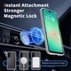 Samsung Galaxy A27 Hoesje Hard Back Cover met MagSafe Transparant afbeelding 7