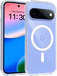 Google Pixel 11 Hoesje Hard Back Cover met MagSafe Transparant afbeelding