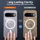 Google Pixel 11 (Pro) Hoesje Hard Back Cover met MagSafe Transparant afbeelding 9