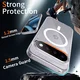 Google Pixel 11 (Pro) Hoesje Hard Back Cover met MagSafe Transparant afbeelding 5