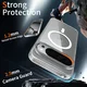 Google Pixel 11 Pro XL Hoesje Hard Back Cover met MagSafe Transparant afbeelding 2