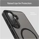 Samsung Galaxy A27 Hybrid Hoesje met MagSafe Back Cover Matte Zwart afbeelding 6