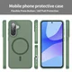 Samsung Galaxy A27 Hybrid Hoesje met MagSafe Back Cover Matte Groen afbeelding 9