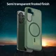 Samsung Galaxy A27 Hybrid Hoesje met MagSafe Back Cover Matte Groen afbeelding 5