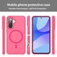 Samsung Galaxy A27 Hybrid Hoesje met MagSafe Back Cover Matte Roze afbeelding 10