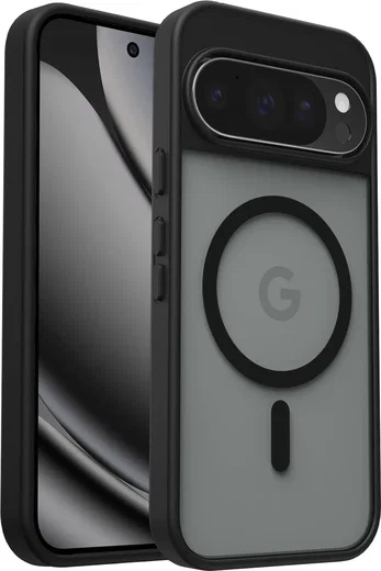 Google Pixel 11 Hybrid Hoesje met MagSafe Back Cover Matte Zwart afbeelding 1