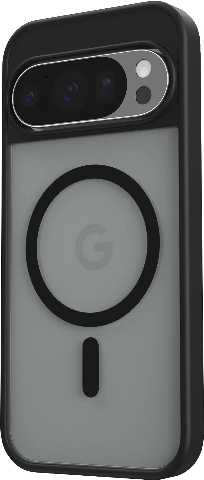 Google Pixel 11 Hybrid Hoesje met MagSafe Back Cover Matte Zwart afbeelding 8