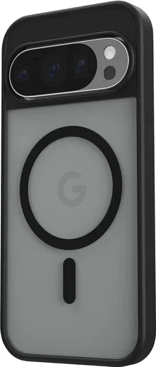 Google Pixel 11 Hybrid Hoesje met MagSafe Back Cover Matte Zwart afbeelding 8