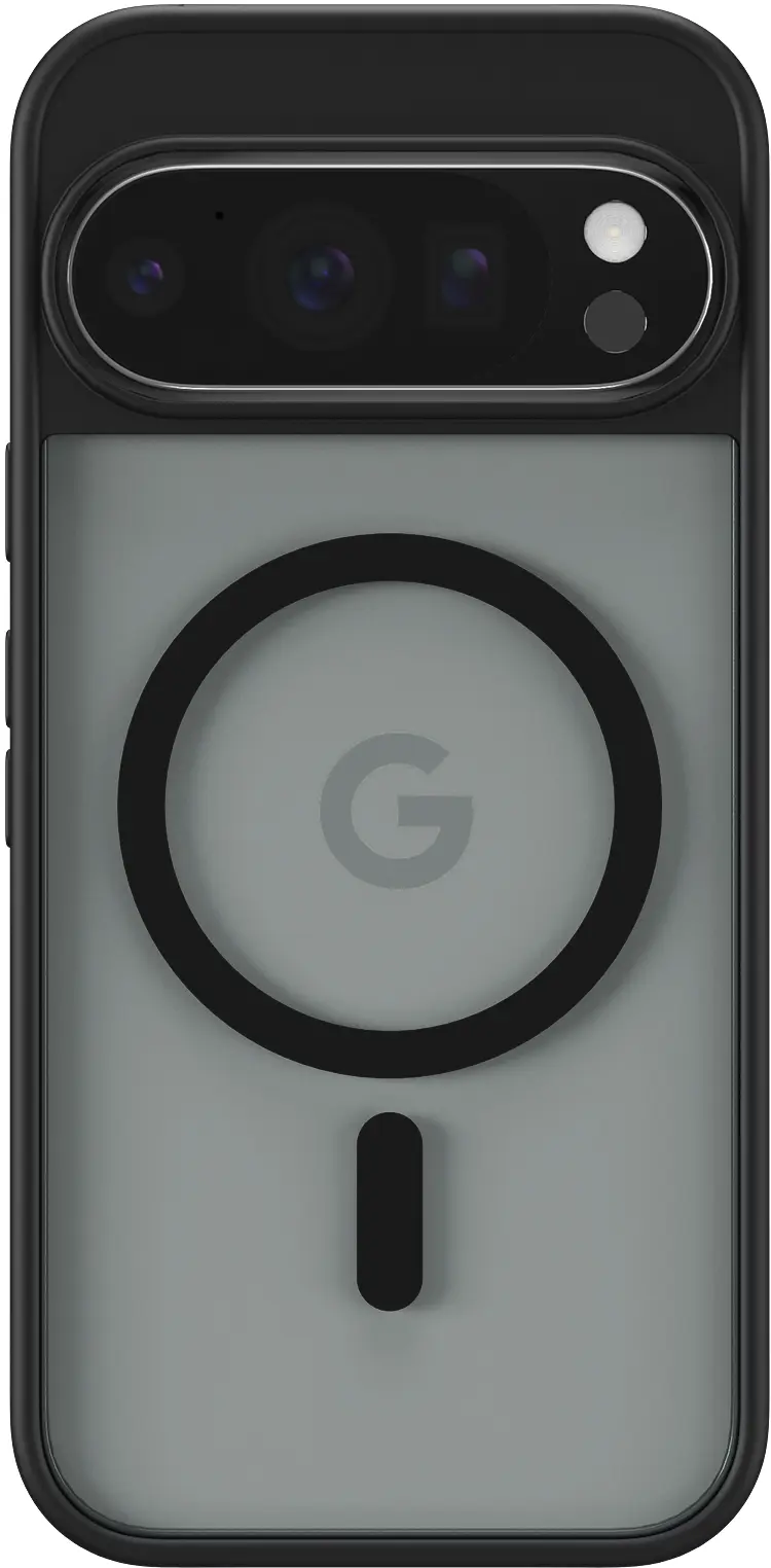 Google Pixel 11 Hybrid Hoesje met MagSafe Back Cover Matte Zwart afbeelding 3