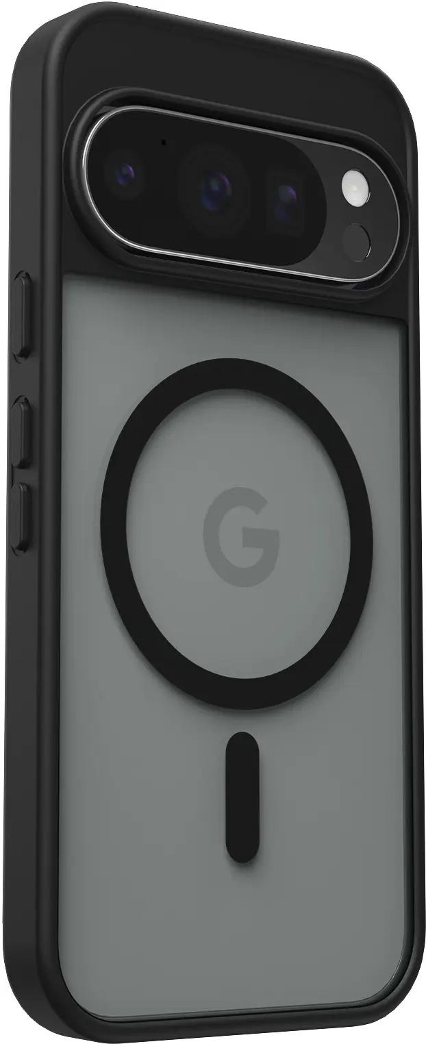 Google Pixel 11 Hybrid Hoesje met MagSafe Back Cover Matte Zwart afbeelding 5