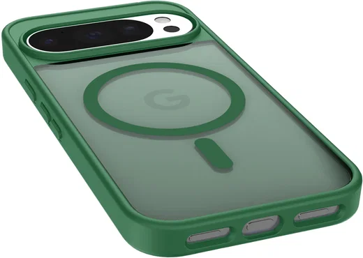 Google Pixel 11 (Pro) Hybrid Hoesje met MagSafe Back Cover Matte Groen afbeelding 10