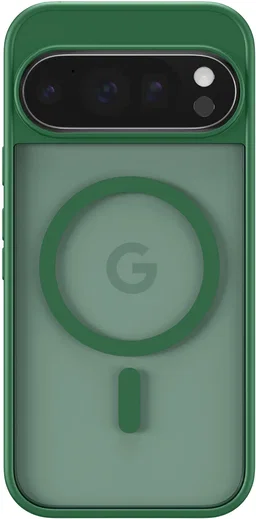 Google Pixel 11 (Pro) Hybrid Hoesje met MagSafe Back Cover Matte Groen afbeelding 3