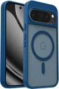 Google Pixel 11 (Pro) Hybrid Hoesje met MagSafe Back Cover Matte Blauw