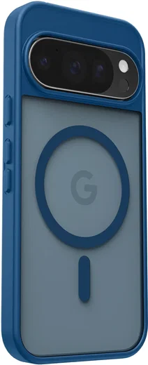 Google Pixel 11 (Pro) Hybrid Hoesje met MagSafe Back Cover Matte Blauw afbeelding 5