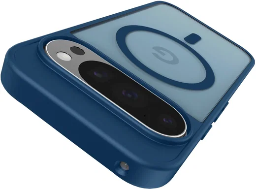 Google Pixel 11 (Pro) Hybrid Hoesje met MagSafe Back Cover Matte Blauw afbeelding 11
