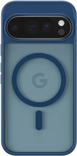 Google Pixel 11 (Pro) Hybrid Hoesje met MagSafe Back Cover Matte Blauw afbeelding 3