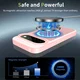 Google Pixel 11 Hybrid Hoesje met MagSafe Back Cover Matte Roze afbeelding 4
