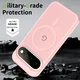Google Pixel 11 Hybrid Hoesje met MagSafe Back Cover Matte Roze afbeelding 2