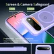 Google Pixel 11 (Pro) Hybrid Hoesje met MagSafe Back Cover Matte Paars afbeelding 5