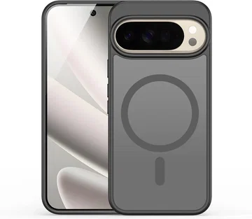 Google Pixel 11 Pro XL Hybrid Hoesje met MagSafe Back Cover Matte Zwart